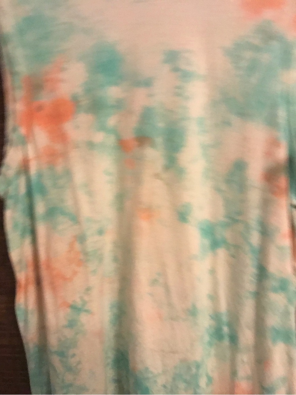 KAVU Kavu Alma dress in orange/green tie dye - orange/green - S - UK L - Picture 3 of 4